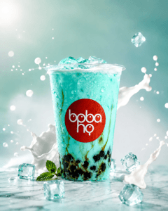 Blueberry milktea