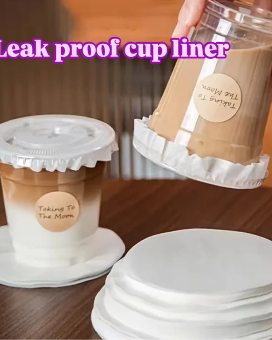 Leak Proof Cup Liner 50pcs
