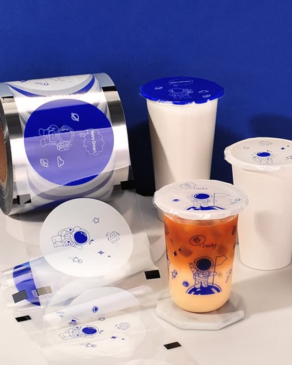 Cup Sealing Film 90mm-95mm.Seals 2,000 Cups