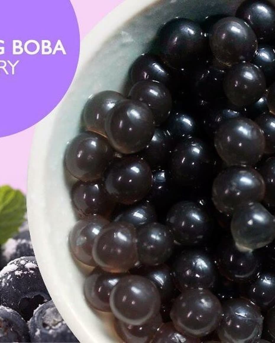 Blueberry Popping Boba 1.2kh