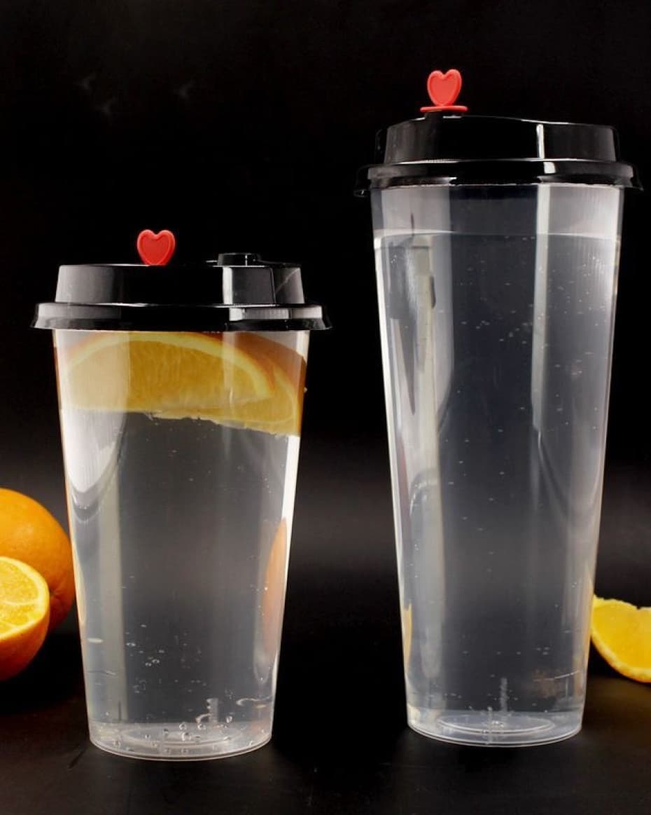 Cup With lid 25pcs 500ml